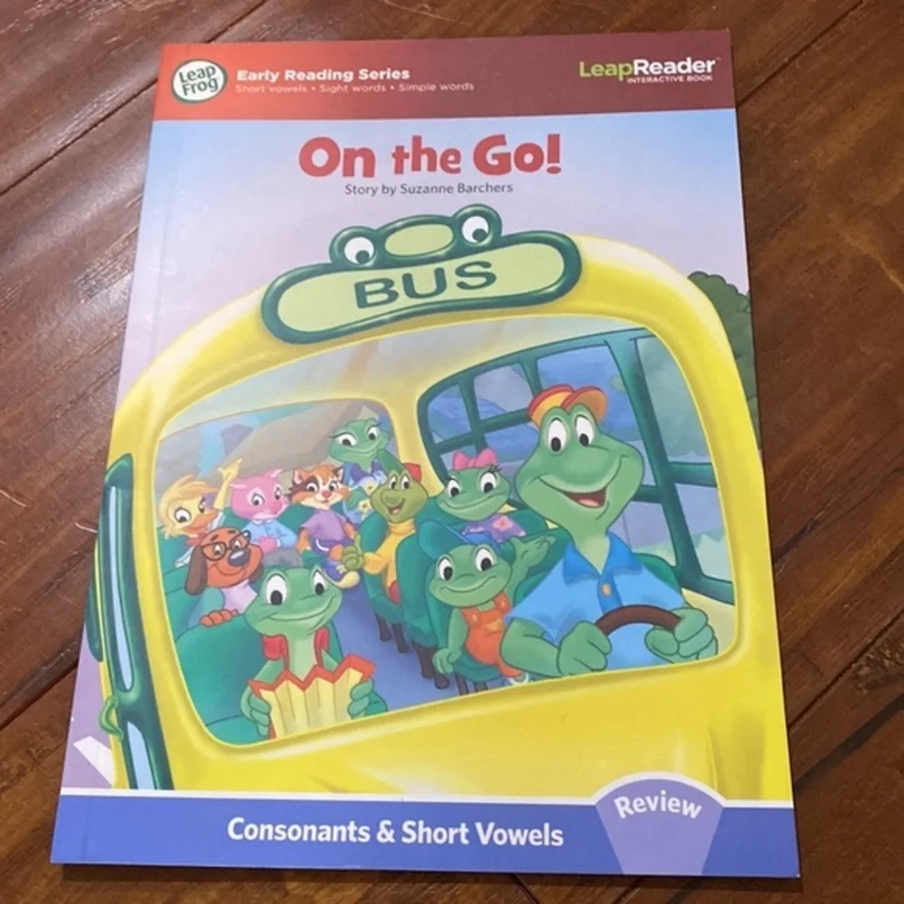 LeapFrog Tag LeapReader Learn to Read Vol 1 Short Vowels 6 Paperback Books